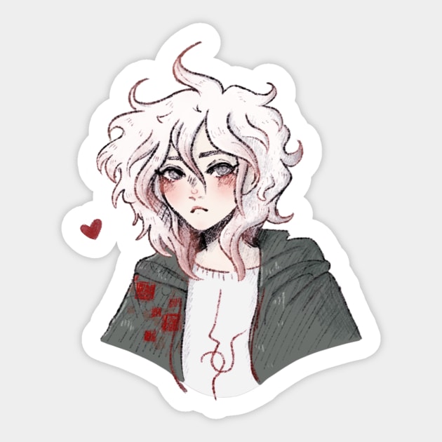 Nagito hours Sticker by Rainb0w-S0da